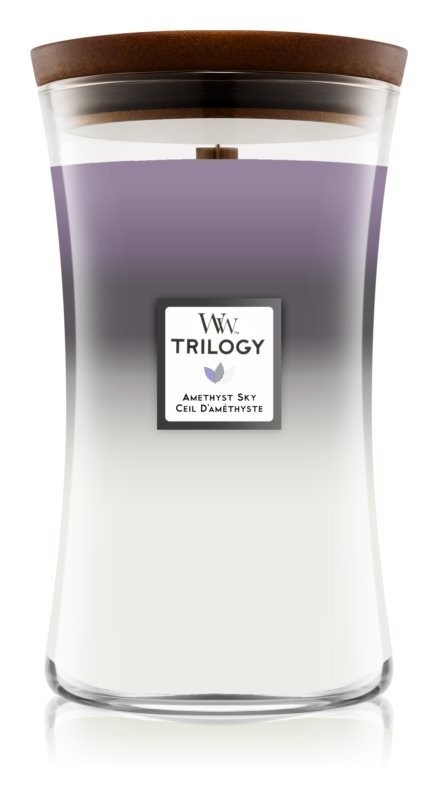 Ароматична свічка Woodwick Large Trilogy Amethyst Sky, 609 г 1707526E фото