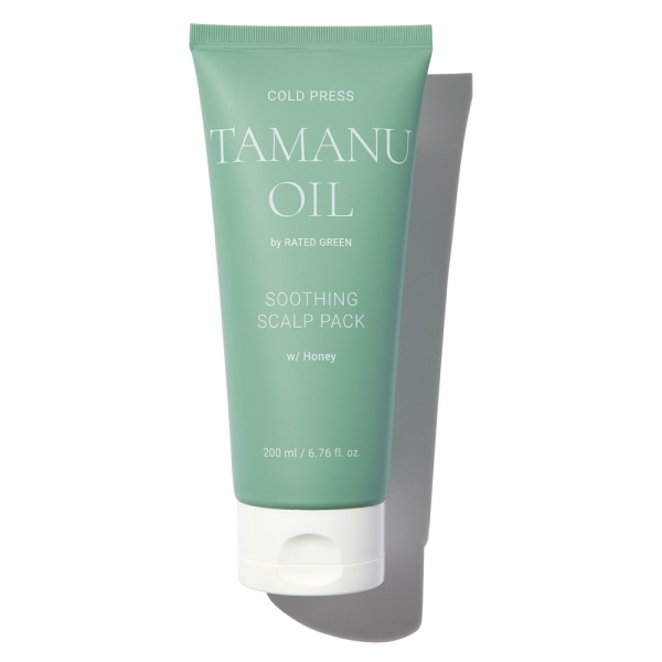 Заспокійлива маска для шкіри голови Rated Green Cold Press Tamanu Oil Soothing Scalp Pack, 200 мл 8809514550320 фото
