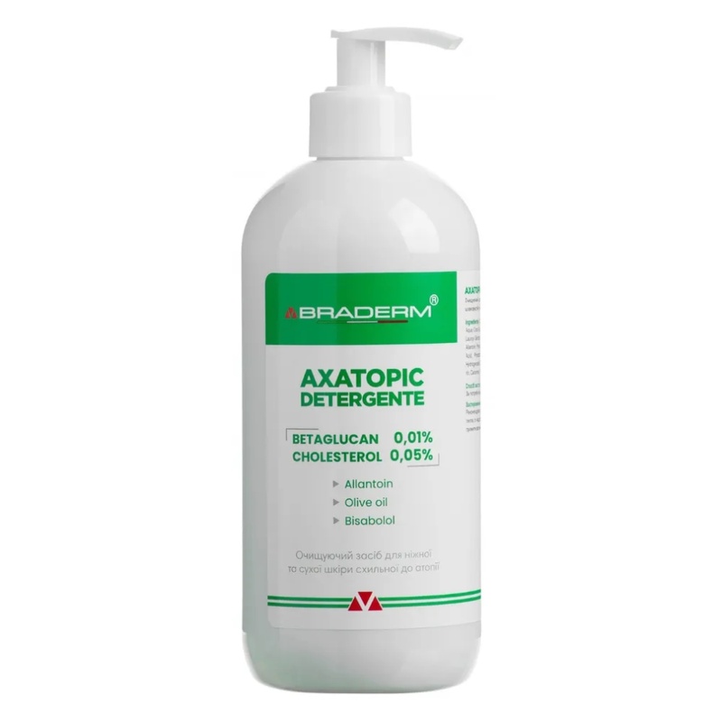 Гель для очищення атопічної шкіри BRADERM Axatopic Detergent, 500 мл 977661065 фото