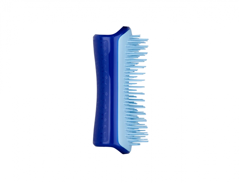 Щітка для вичісування собаки Pet Teezer Mini De-shedding&Grooming Blue 5060630041694 фото