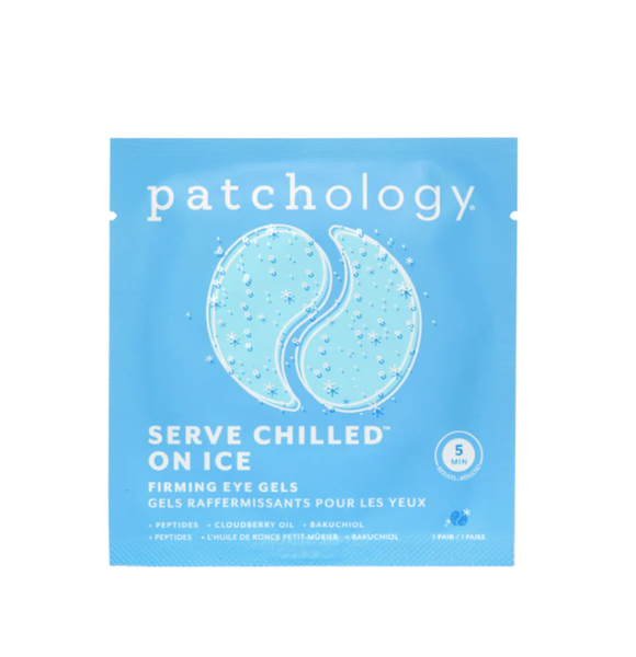 Охолоджуючі та зміцнюючі патчі Serve Chilled Iced Eye Gels Patchology, 1 пара PAT0058 фото