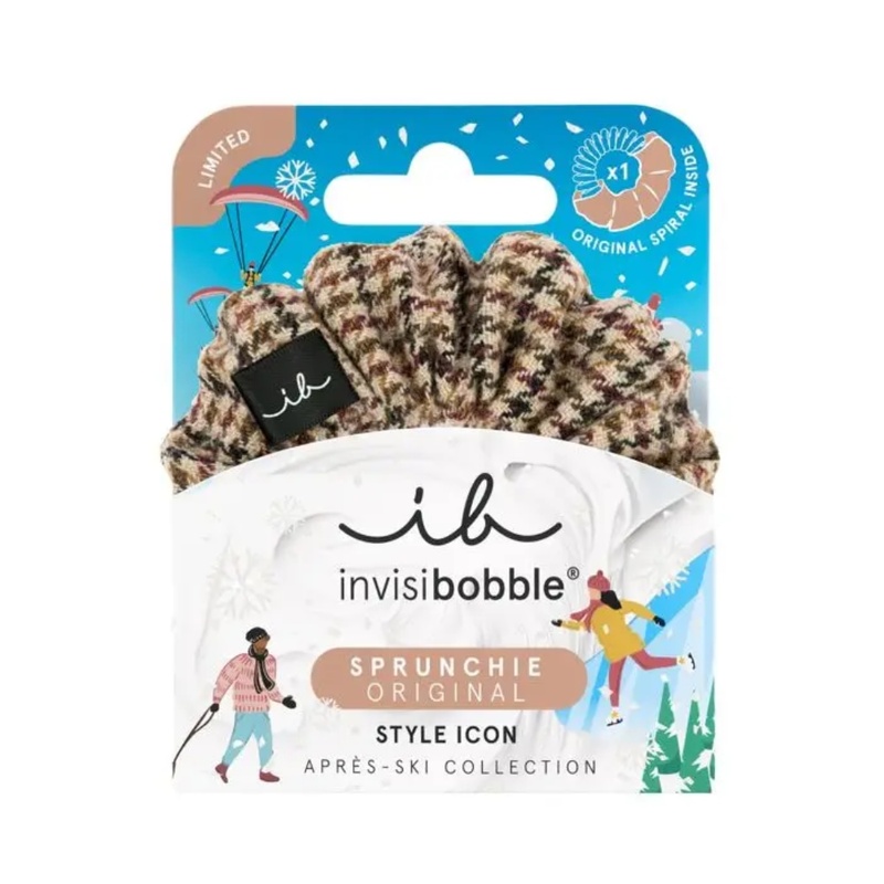 Резинка-браслет для волосся invisibobble SPRUNCHIE Apres Ski Jacquard 4063528076854 фото