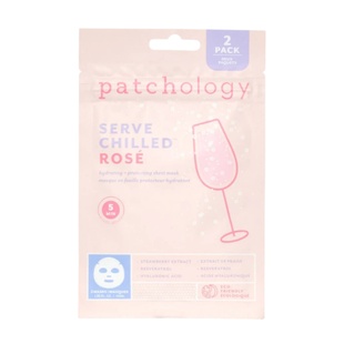 Освіжаюча маска з екстрактом троянди Serve Chilled Rose Sheet Mask Patchology, 2 шт PAT0036 фото