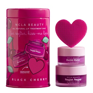 Подарунковий набір для догляду за губами «Вишня» NCLA Beauty Black Cherry Lip Care Set, 3 в 1 672975952105 фото