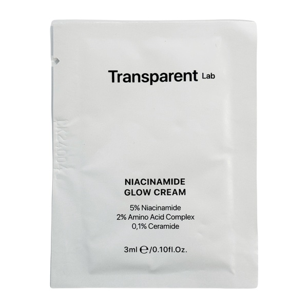 Освітлюючий крем-гель для обличчя Transparent Lab Niacinamide Glow Cream, 3 мл 43418/S фото