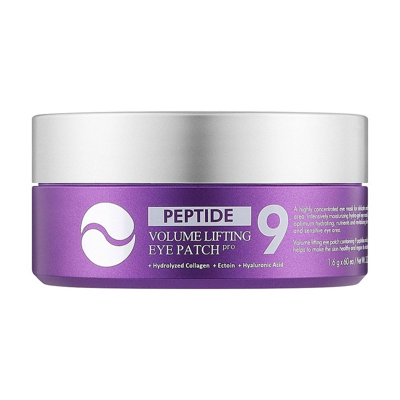 Гідрогелеві патчі із пептидами та гіалуроновою кислотою Medi Peel Peptide 9 Volume Lifting Eye Patch PRO, 60 шт 8809941821673 фото