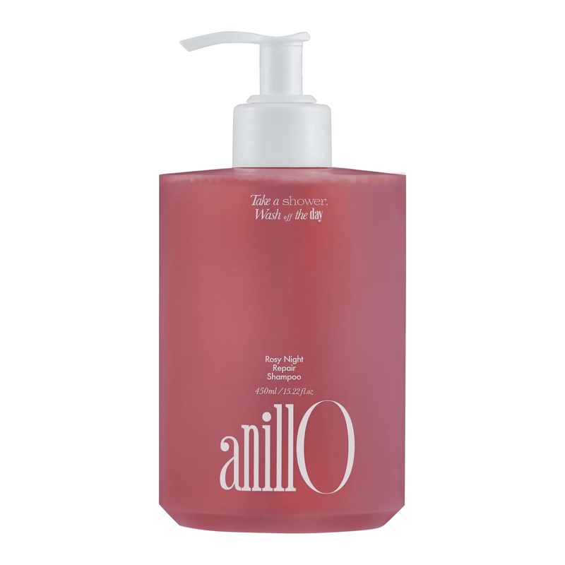 Відновлюючий шампунь ANILLO Rosy Night Repair Shampoo, 450 мл 8809582989350 фото