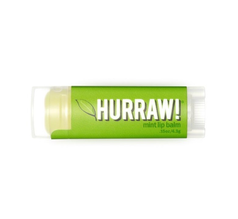 Бальзам для Губ Hurraw! Mint Lip Balm, 4.8 г 851228005137 фото