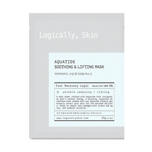 Зволожувальна тканинна маска для клітинного оновлення Logically, Skin Aquatide Soothing & Lifting Mask, 1 шт*25 г 56879087 фото