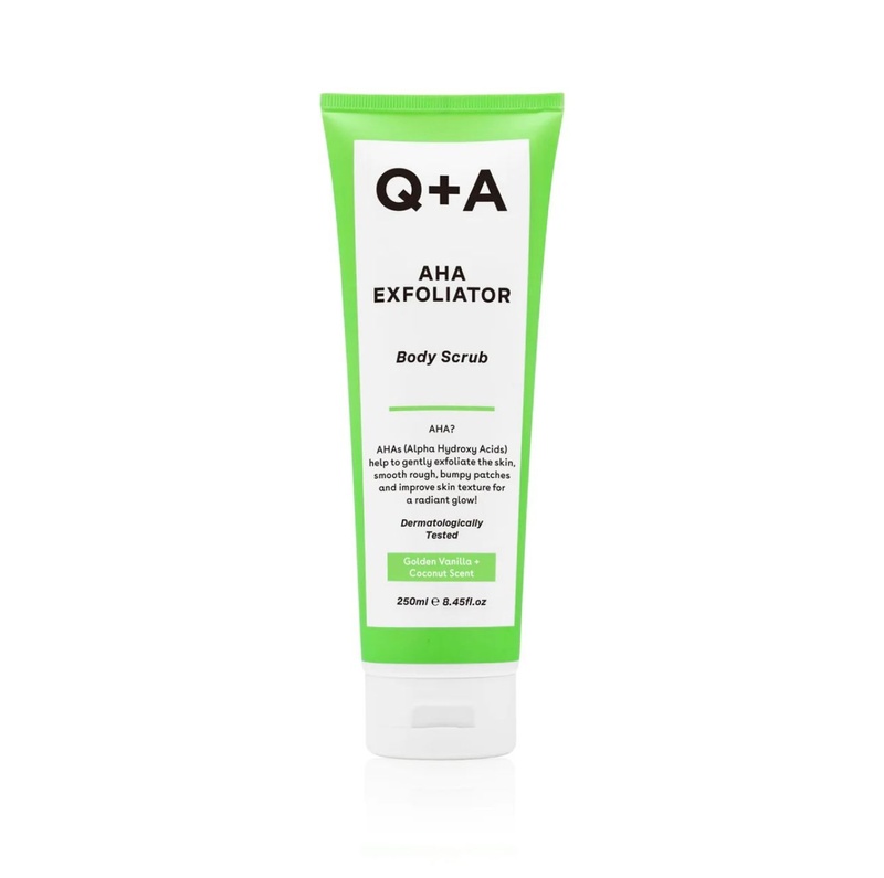 Скраб для тіла з AHA-кислотами Q+A AHA Exfoliator Body Scrub, 250 мл 5060486266265 фото