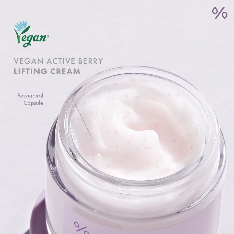 Ліфтинг крем-гель з ресвератролом та екстрактом журавлини Dr.Ceuracle Vegan Active Berry Lifting Cream, 75 г 8806133615584 фото