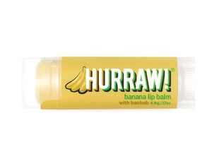 Бальзам для Губ Hurraw! Baobab Banana Lip Balm, 4.8 г 851228005250 фото