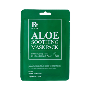 Маска заспокійлива з алое Benton Aloe Soothing Mask Pack, 1 шт 8809566990303 фото