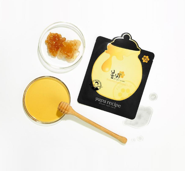 Очищувальна тканинна маска з екстрактом меду Papa Recipe Bombee Black Honey Mask, 25 г 3288 фото