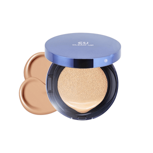 Кушон CUSKIN Clean-Up Skin Fit Cushion SPF 50+ PA +++ 21 Light Beige, 15+15г 300154 фото