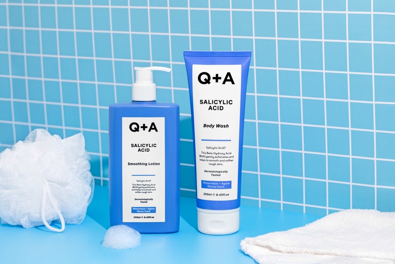 Заспокоюючий лосьйон для тіла з саліциловою кислотою Q+A Salicylic Acid Smoothing Lotion, 250 мл 46576879809 фото