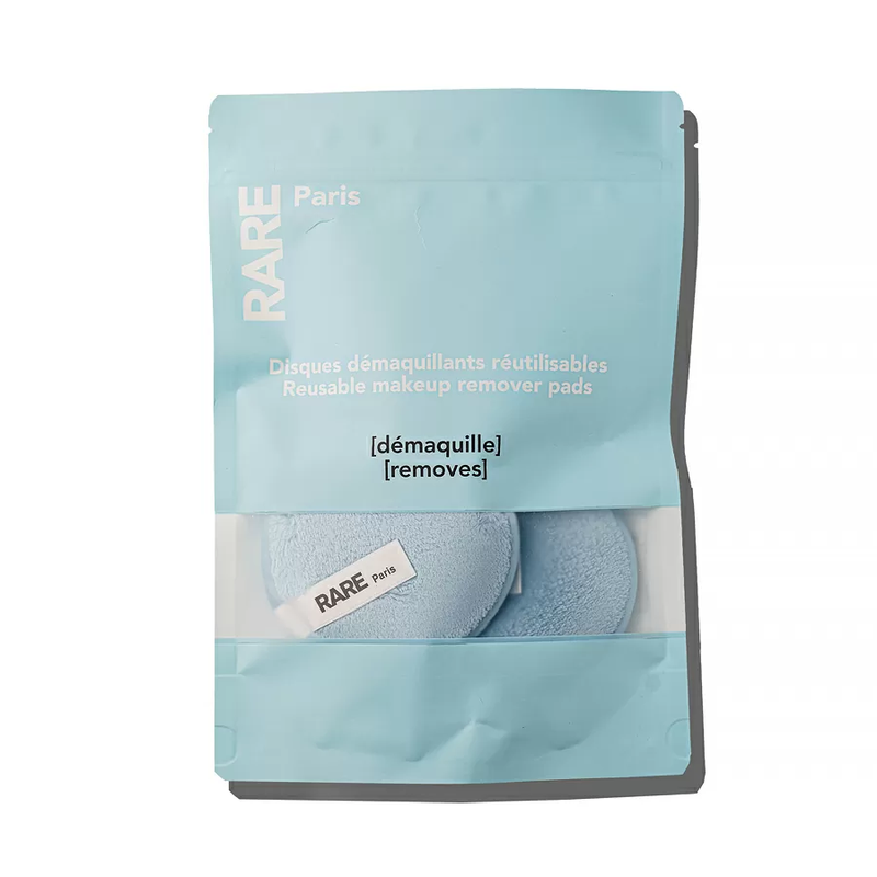 Багаторазові диски для зняття макіяжу RARE PARIS Carbone Glace Reusable Makeup Remover Pads, 3 шт 46576898090 фото