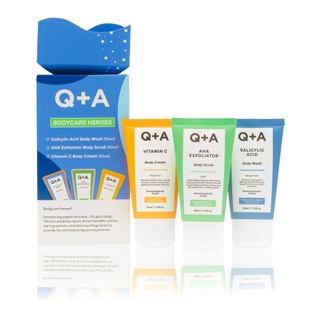 Подарунковий набір для тіла Q+A Bodycare Heroes Gift Set 5060486268351 фото