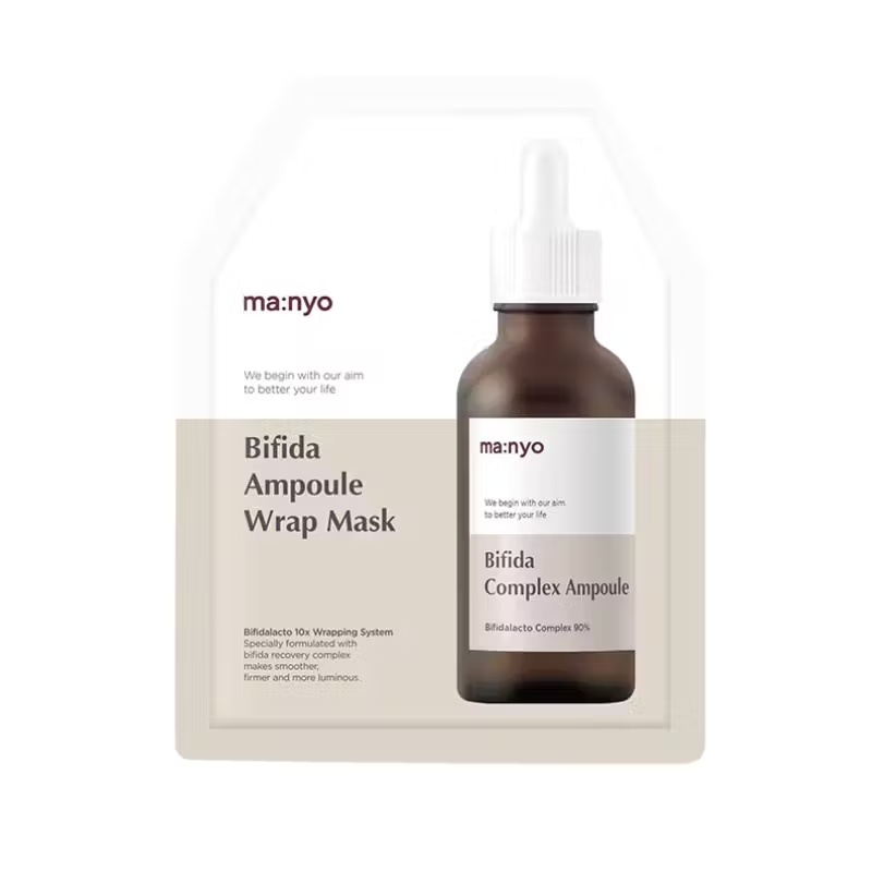 Маска гідрогелева з біфідобактеріями Manyo Bifida Ampoule Wrap Mask, 1 шт 8806135247073 фото