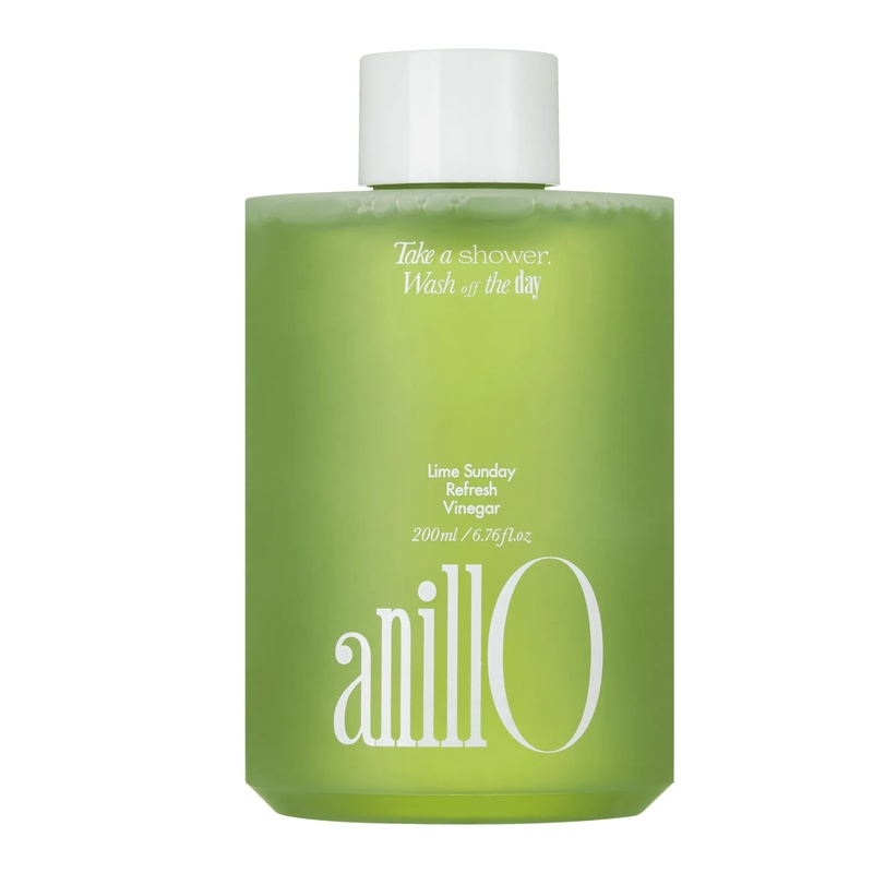 Освіжаючий ополіскувач для волосся ANILLO Lime Sunday Refresh Hair Vinegar, 200 мл 8809582989480 фото