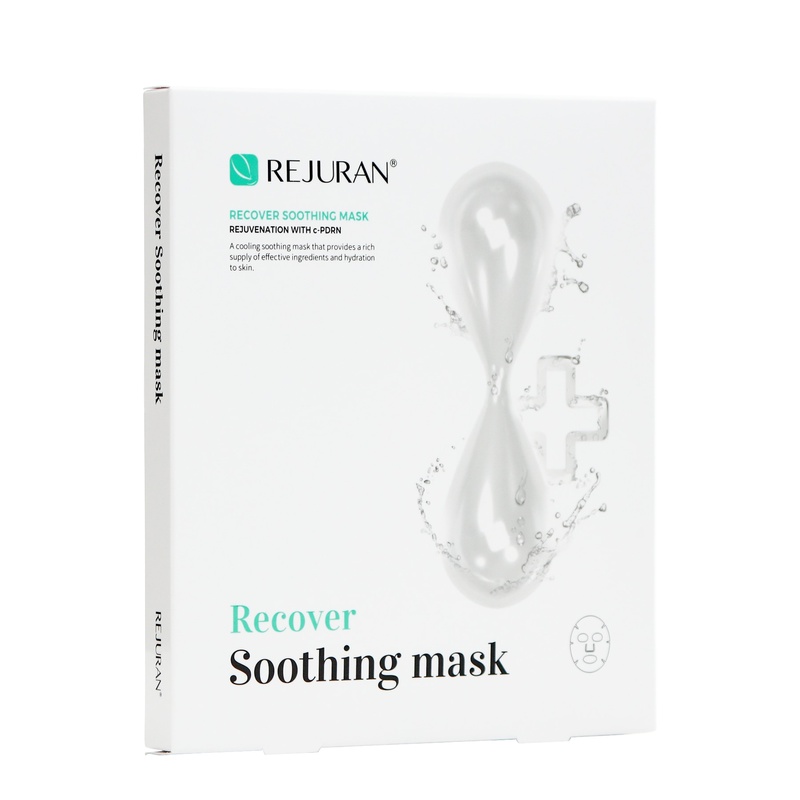 Заспокійлива маска для відновлення шкіри обличчя REJURAN Recover Soothing Mask, 5 шт 8806121400789 фото