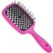 Гребінець для волосся Janeke 1830 Superbrush The Original Fuxia/Black 8006060657903 фото