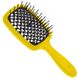 Гребінець для волосся Janeke 1830 Superbrush The Original Yellow with Black 8006060657910 фото