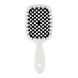 Гребінець для волосся Janeke 1830 Superbrush The Original Italian White/Black Mini 8006060167327 фото