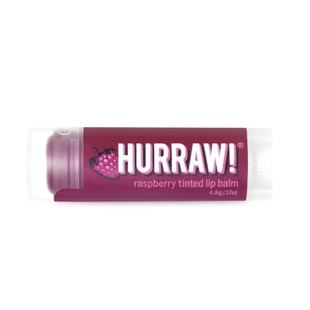 Бальзам-Тінт для Губ Hurraw! Raspberry Tinted Lip Balm, 4.8 г 851228005618 фото