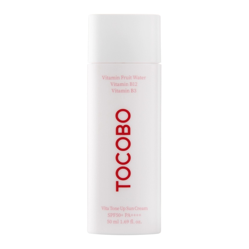 Сонцезахисний крем з ефектом вирівнювання тону Tocobo Vita Tone Up Sun Cream SPF50+ PA++++, 50 мл 8809835060171 фото