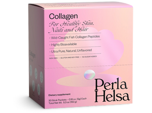 Морський колаген, пептиди І типу, 30 стіків Perla Helsa Collagen Dietary Supplement 66444 фото