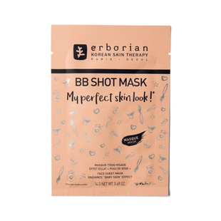 Тканинна маска для обличчя Erborian BB Shot Mask Face Sheet Mask Radiance Baby Skin Effect, 14 г 6AA30188 фото