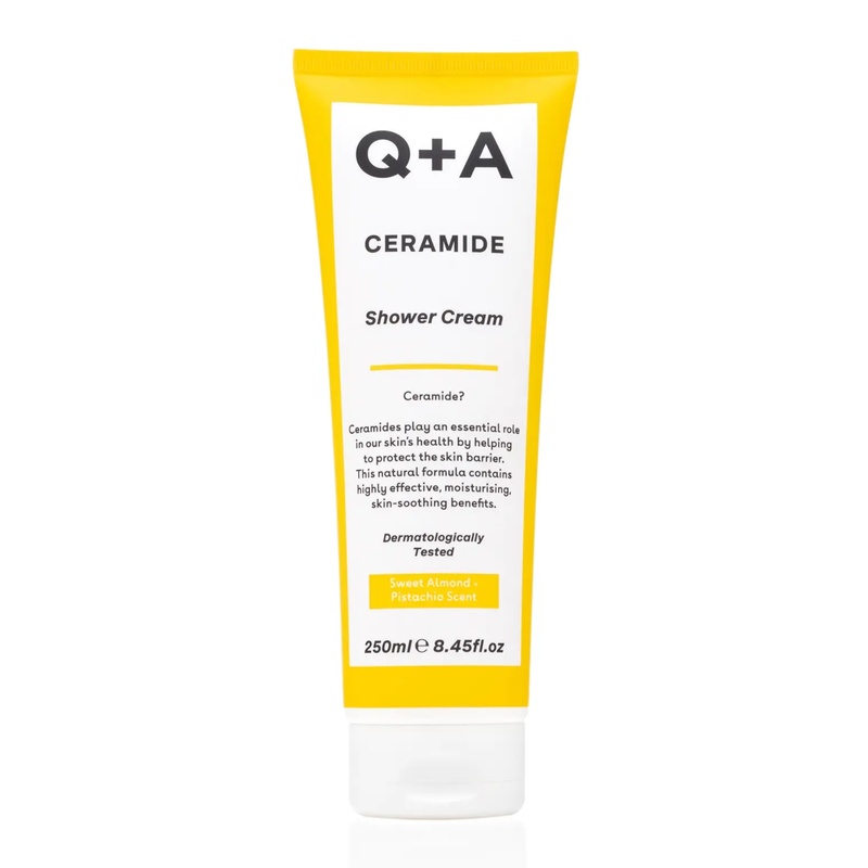 Крем для душу з керамідами Q+A Ceramide Shower Cream, 250 мл 5060486266470 фото