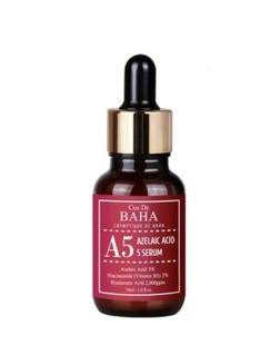 Протизапальна сироватка з азелаїновою кислотою COS DE BAHA A5 Azelaic Acid 5 Serum, 30 мл МБ-00005468 фото