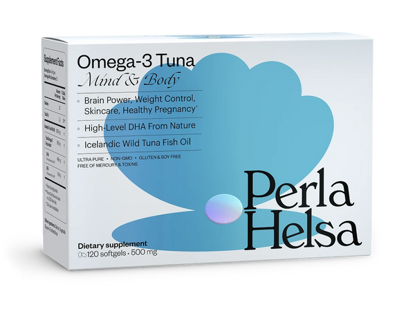 Омега-3 із тунця, з високим рівнем DHA, 120 капсул Perla Helsa Omega-3 Tuna Mind & Body Dietary Supplement 4820225140079 фото