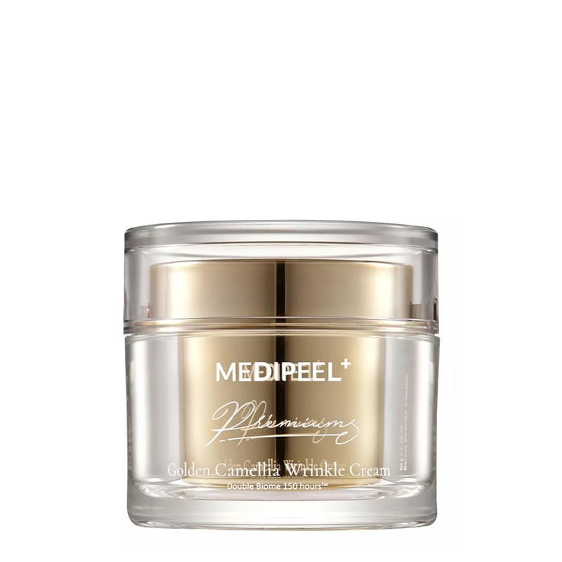 Крем для обличчя від зморшок Medi-Peel Premium Golden Camellia Wrinkle Cream, 50 мл 8809941822175 фото