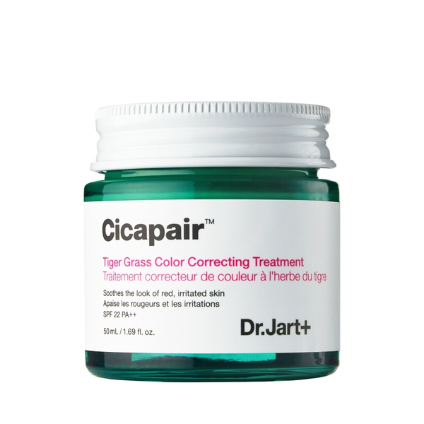 Коригувальний крем для нейтралізації почервоніння шкіри DR. JART Cicapair™ Tiger Grass Color Correcting Treatment, 50 мл DRJ115 фото