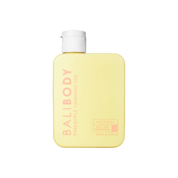 Олія для засмаги з екстрактом ананаса Bali Body Pineapple Tanning Oil SPF 15, 100 мл 2019101500256 фото