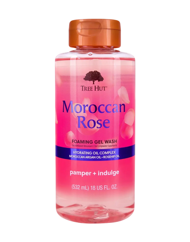 Гель для душу Tree Hut Moroccan Rose Foaming Gel Wash, 532 мл 075371250750 фото