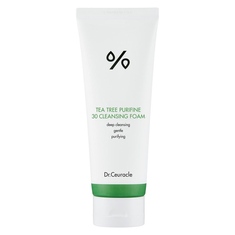 Гель-пінка для вмивання з екстрактом чайного дерева Dr.Ceuracle Tea Tree Purifine 30 Cleansing Foam, 150 мл 8806133613740 фото