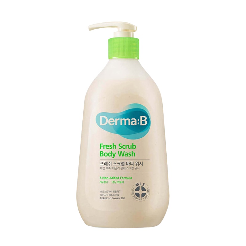 Гель-скраб для тіла Derma:B Fresh Scrub Body Wash, 420 мл 000005529 фото