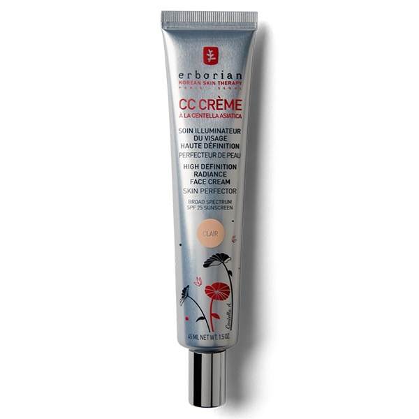 CC Крем Контроль кольору Erborian High Definition Radiance Face Cream Clair, 45 мл 6AA30057 фото