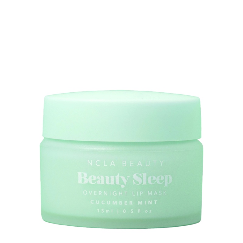 Нічна маска для губ «Огірок-м’ята» NCLA Beauty Beauty Sleep Overnight Lip Mask - Cucumber Mint, 15 мл 850034009599 фото