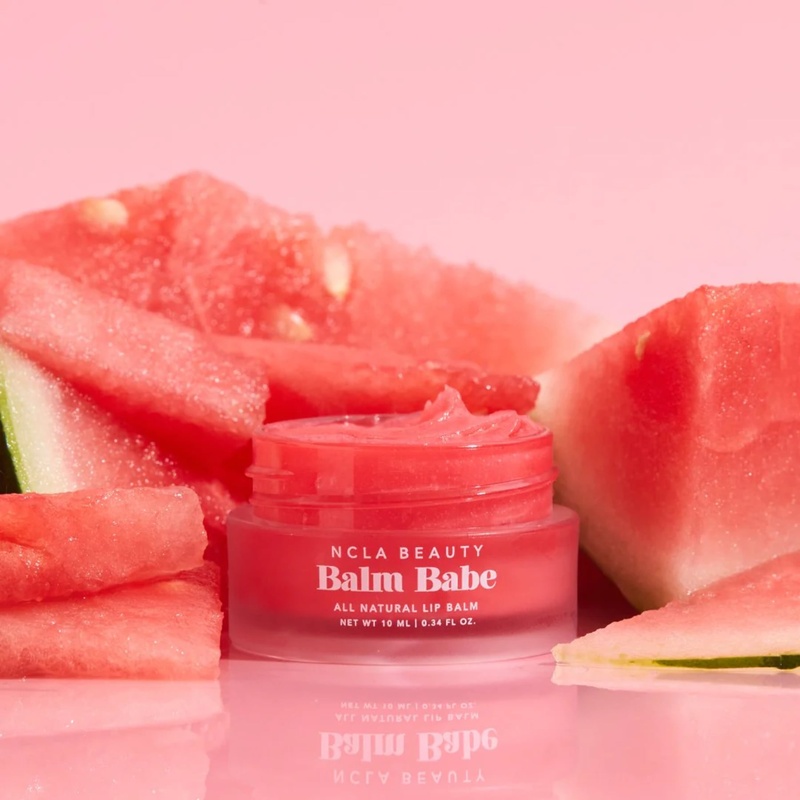 Бальзам для губ «Кавун» NCLA Beauty Balm Babe - Watermelon, 10 мл 672975068943 фото