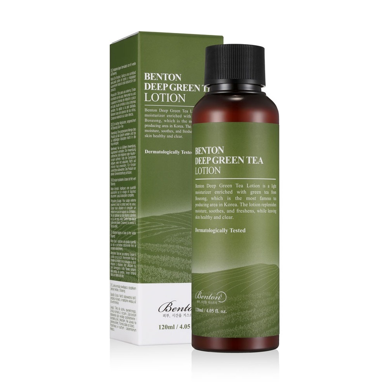 Лосьйон з зеленим чаєм Benton Deep Green Tea Lotion, 120 мл 8809566990358 фото