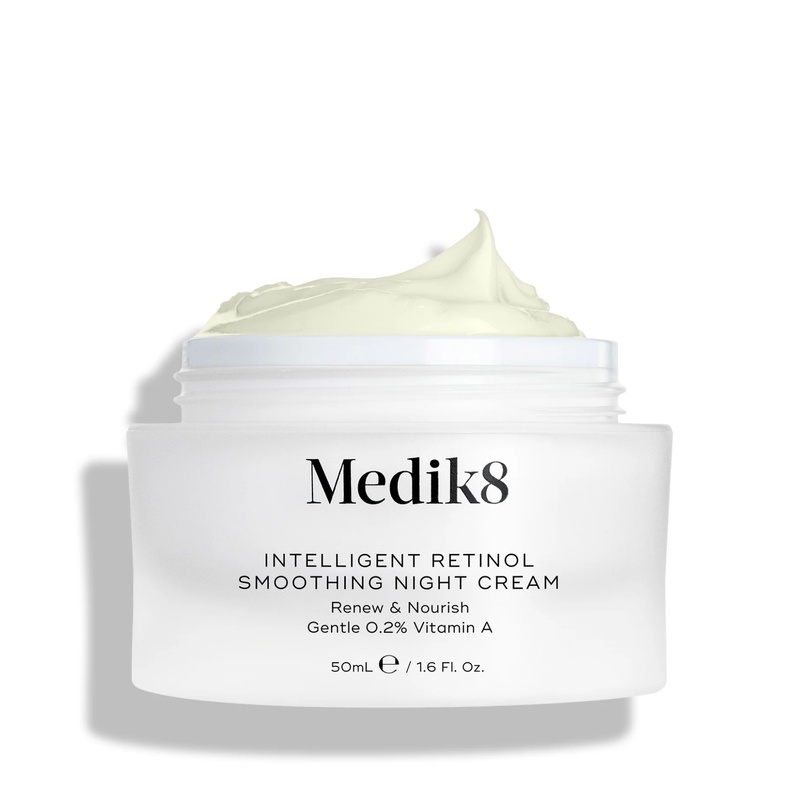 Відновлюючий та живильний нічний крем з 0,2% вітаміну А Medik8 Intelligent Retinol Smoothing Night Cream, 50 мл P10807 фото