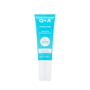 Зволожуючий сонцезахисний крем для обличчя Q+A Squalane Hydrating Daily Sunscreen, 50 мл 5060486267859 фото