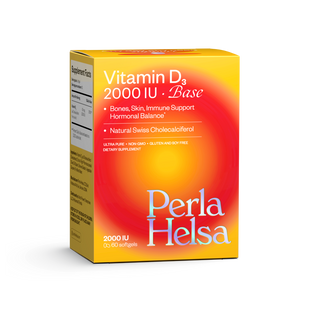 Вітамін D3 BASE 2000 IU, 60 капсул Perla Helsa Vitamin D3 2000 IU Base Dietary Supplement 4820225140154 фото