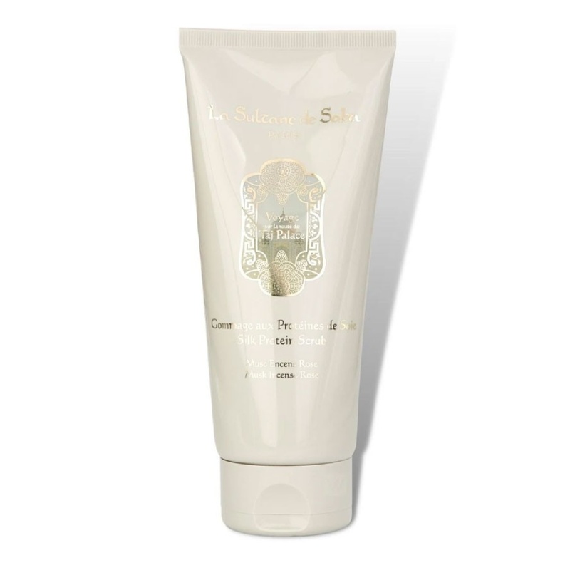 Скраб для тіла з протеїном і шовком LA SULTANE DE SABA Taj Palace Silk Protein Scrub, 200 мл 3700448606037 фото