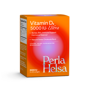 Вітамін D3 ULTRA 5000 IU, 60 капсул Perla Helsa Vitamin D3 5000 UI Ultra Dietary Supplement 4820225140161 фото